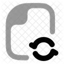 Dateisynchronisierung Synchronisierung Datei Symbol