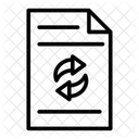 Dateisynchronisierung Synchronisierung Datei Symbol
