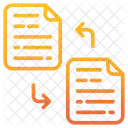 Datei Übertragung  Symbol