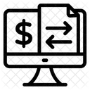 Dokumententransfer Dateitransfer Dateiubermittlung Symbol