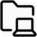 Ordner Dokument Speicher Symbol