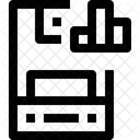 Daten Diagramm Speicherung Icon