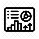Daten Dashboard Metriken Analysen Icon