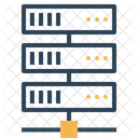 Daten Zentrum Server Symbol