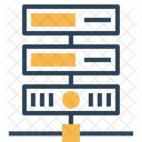 Daten Zentrum Server Symbol