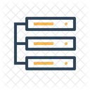 Daten Zentrum Server Symbol