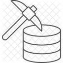 Data Mining Thinline Symbol Symbol