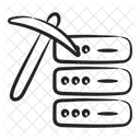 Data Mining Datenserver Erkundung Datenserver Rack Icon