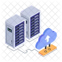 Rechenzentrum Datenhosting Datenserver Symbol