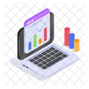 Daten Analysen Statistiken Icon