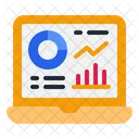 Datenanalyse Business Intelligence Big Data Symbol