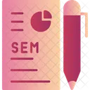 Datenanalyse  Symbol