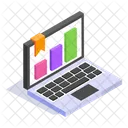 Daten Analysen Statistiken Symbol