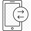 Datenaustausch Datenubertragung Datenubermittlung Symbol