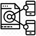 Datenubertragung Datenaustausch Dateiubertragung Symbol