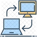 Datenfreigabe Pfeile Freigabe Symbol