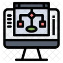 Datenfreigabe Freigabe Server Symbol