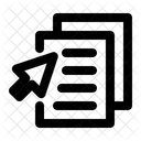 Datenauswahl Symbol