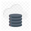 Cloud Datenbank Datenbank Server Symbol