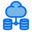 Datenbank Server Cloud Symbol