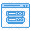 Datenbank Server Speicher Symbol