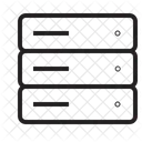 Datenbank Server Rack Symbol