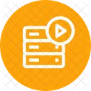 Datenbank Server Rack Symbol