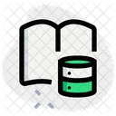 Open Book Datenbank Symbol