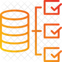 Datenbank Checkliste Symbol