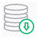 Datenbank Server Download Symbol