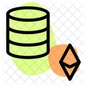 Datenbank Ethereum  Icon