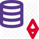 Datenbank Ethereum  Icon