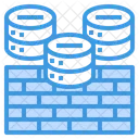 Datenbank-Firewall  Symbol