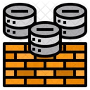 Datenbank-Firewall  Symbol