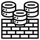 Datenbank-Firewall  Symbol