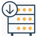 Datenbank Hosting Server Symbol