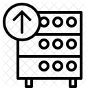 Datenbank Hosting Server Symbol