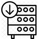Datenbank Hosting Server Symbol