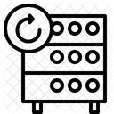 Datenbank Hosting Server Symbol