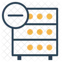 Datenbank Hosting Server Symbol
