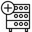 Datenbank Hosting Server Symbol