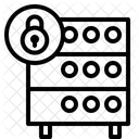 Datenbank Hosting Server Symbol