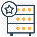 Datenbank Hosting Server Symbol