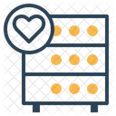 Datenbank Hosting Server Symbol