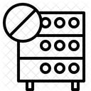 Datenbank Hosting Server Symbol