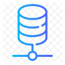 Datenbanknetzwerk  Symbol