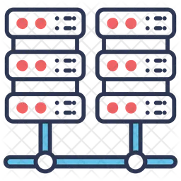 Datenbanknetzwerk  Symbol