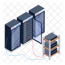 Serverraum Server Racks Datenbank Racks Icon