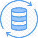 Datenbanksynchronisierung  Symbol