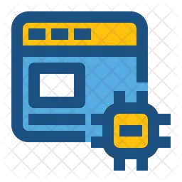 Datenbank-Website  Symbol